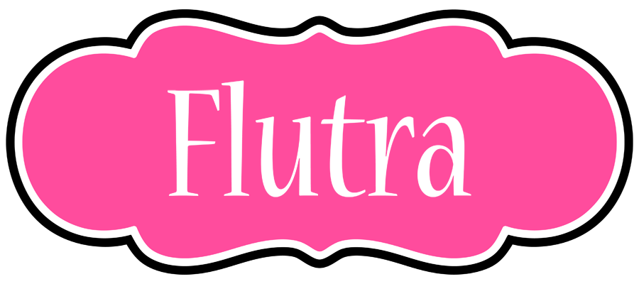 Flutra invitation logo