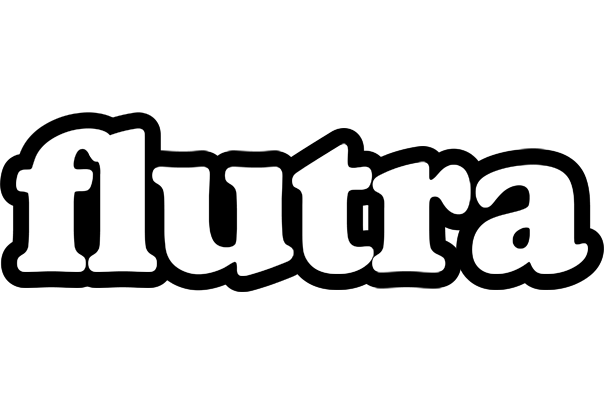 Flutra panda logo