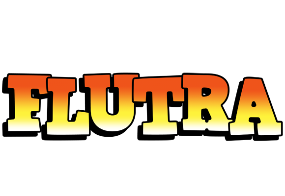 Flutra sunset logo
