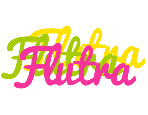 Flutra sweets logo