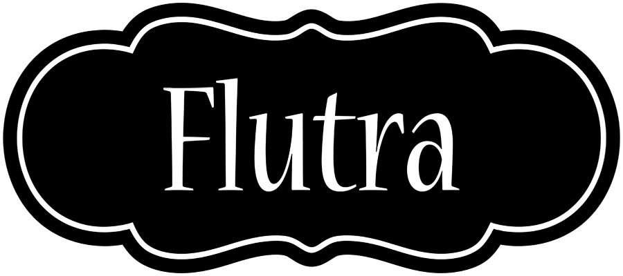 Flutra welcome logo