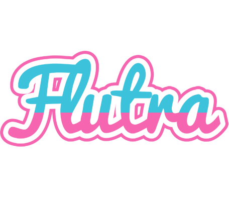 Flutra woman logo