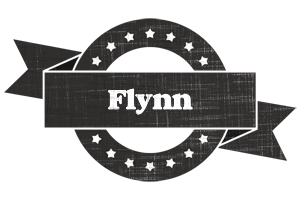 Flynn grunge logo