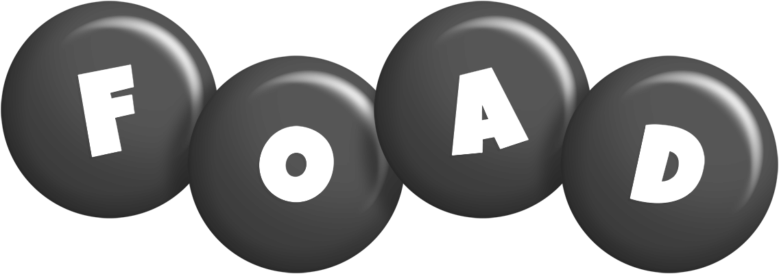 Foad candy-black logo