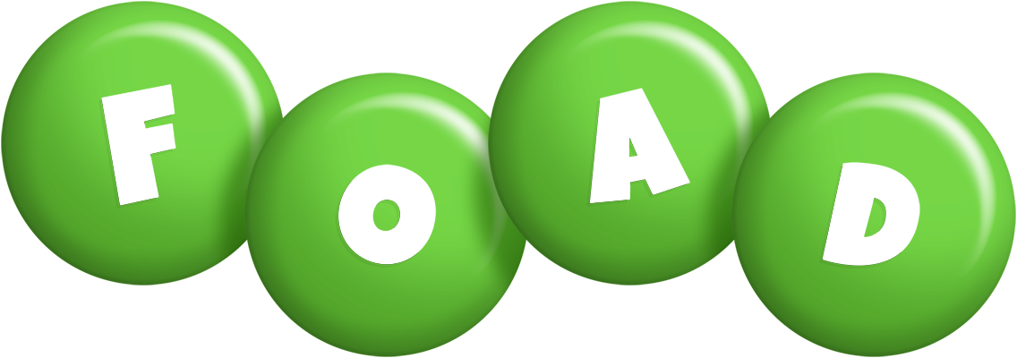 Foad candy-green logo