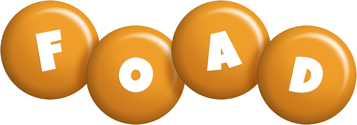 Foad candy-orange logo