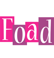 Foad whine logo