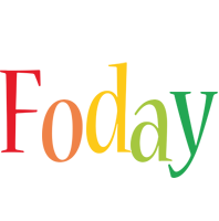 Foday birthday logo