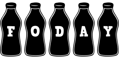 Foday bottle logo