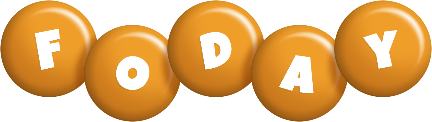 Foday candy-orange logo