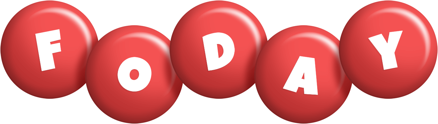 Foday candy-red logo