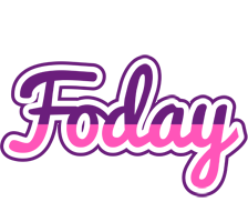 Foday cheerful logo