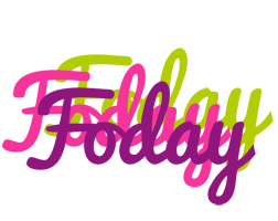 Foday flowers logo