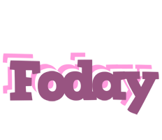 Foday relaxing logo