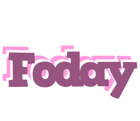 Foday relaxing logo