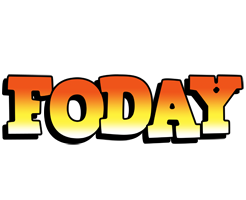 Foday sunset logo