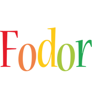 Fodor birthday logo