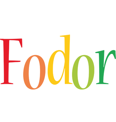 Fodor birthday logo
