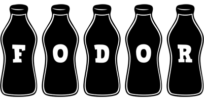 Fodor bottle logo