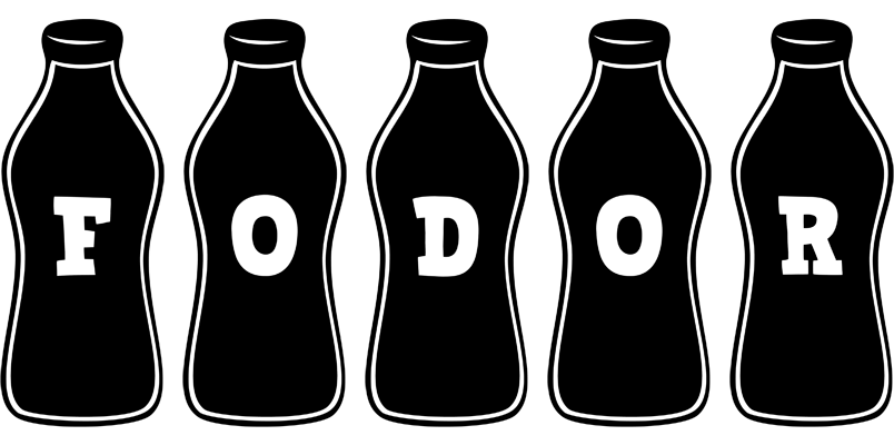 Fodor bottle logo
