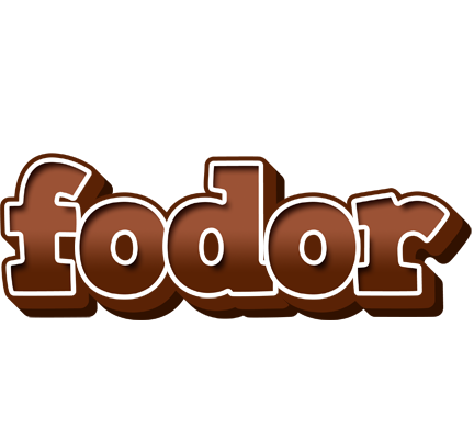 Fodor brownie logo