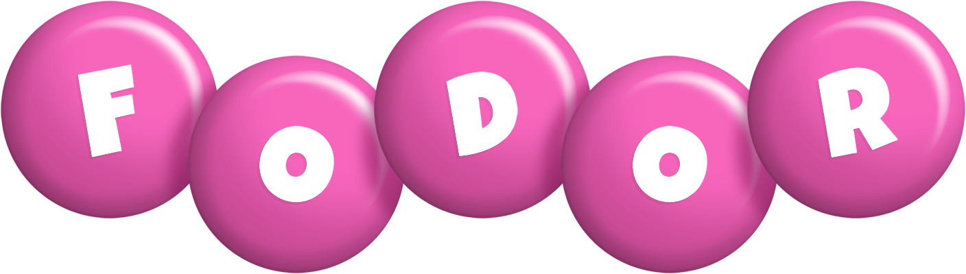 Fodor candy-pink logo