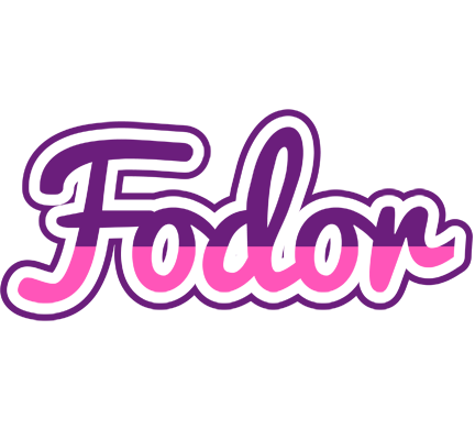 Fodor cheerful logo