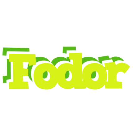 Fodor citrus logo