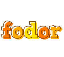 Fodor desert logo