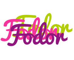 Fodor flowers logo