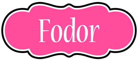 Fodor invitation logo