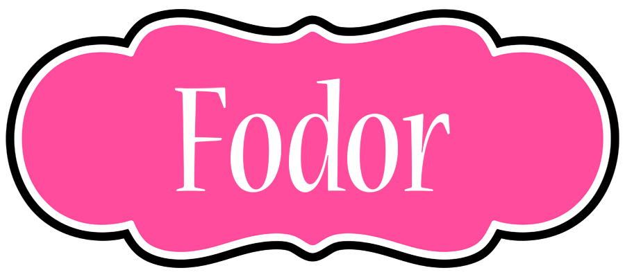 Fodor invitation logo