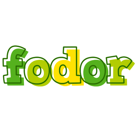 Fodor juice logo