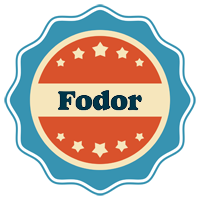 Fodor labels logo