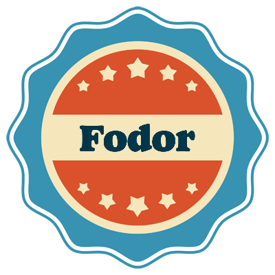Fodor labels logo
