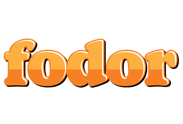 Fodor orange logo