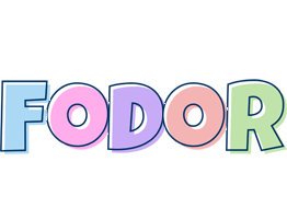 Fodor pastel logo