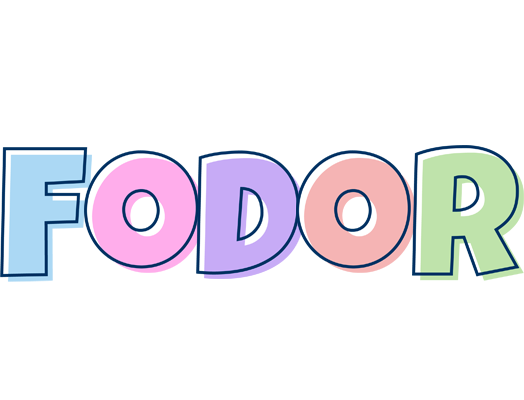 Fodor pastel logo