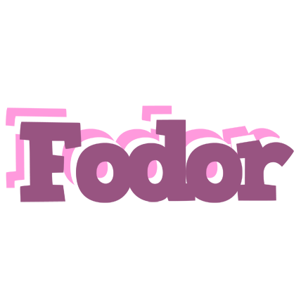 Fodor relaxing logo