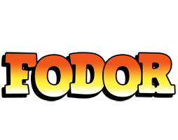 Fodor sunset logo