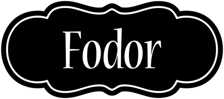 Fodor welcome logo