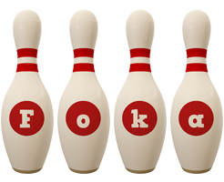 Foka bowling-pin logo