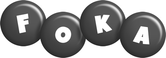 Foka candy-black logo