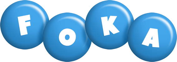 Foka candy-blue logo