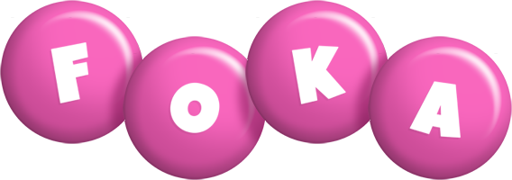 Foka candy-pink logo