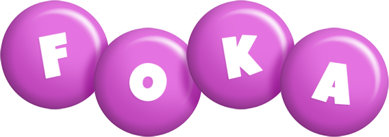 Foka candy-purple logo