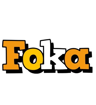 Foka cartoon logo
