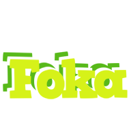 Foka citrus logo