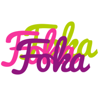 Foka flowers logo