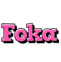 Foka girlish logo